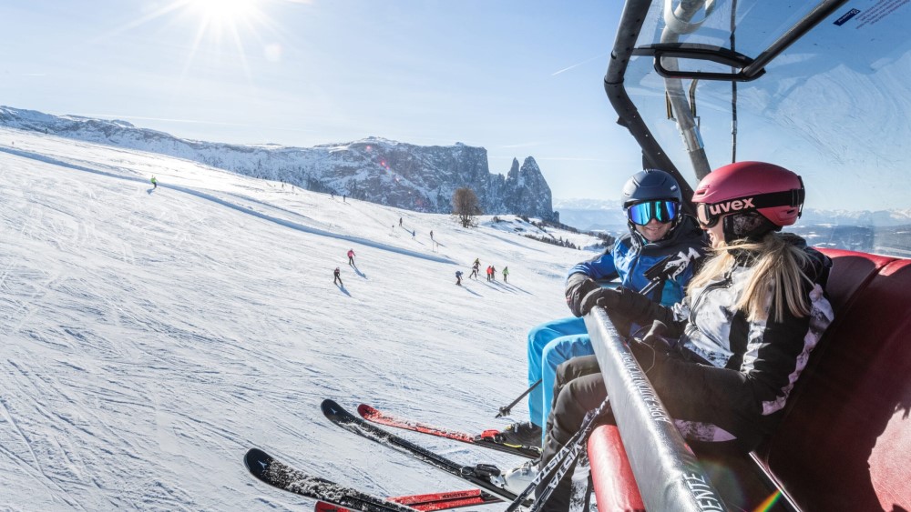 Seiser Alm onderdeel van Dolomiti-Superski.
